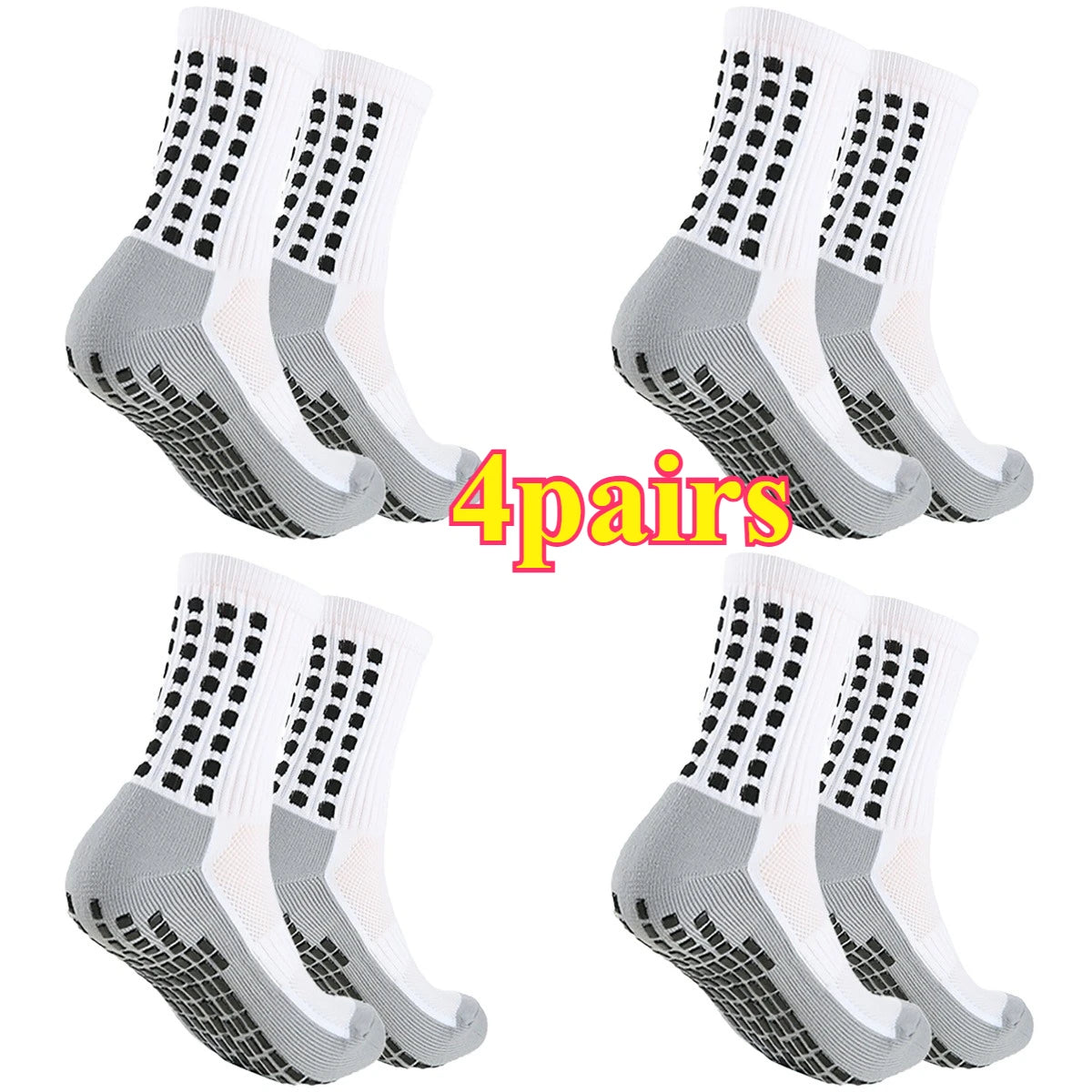 TFV Grip Socks (4 Pairs)