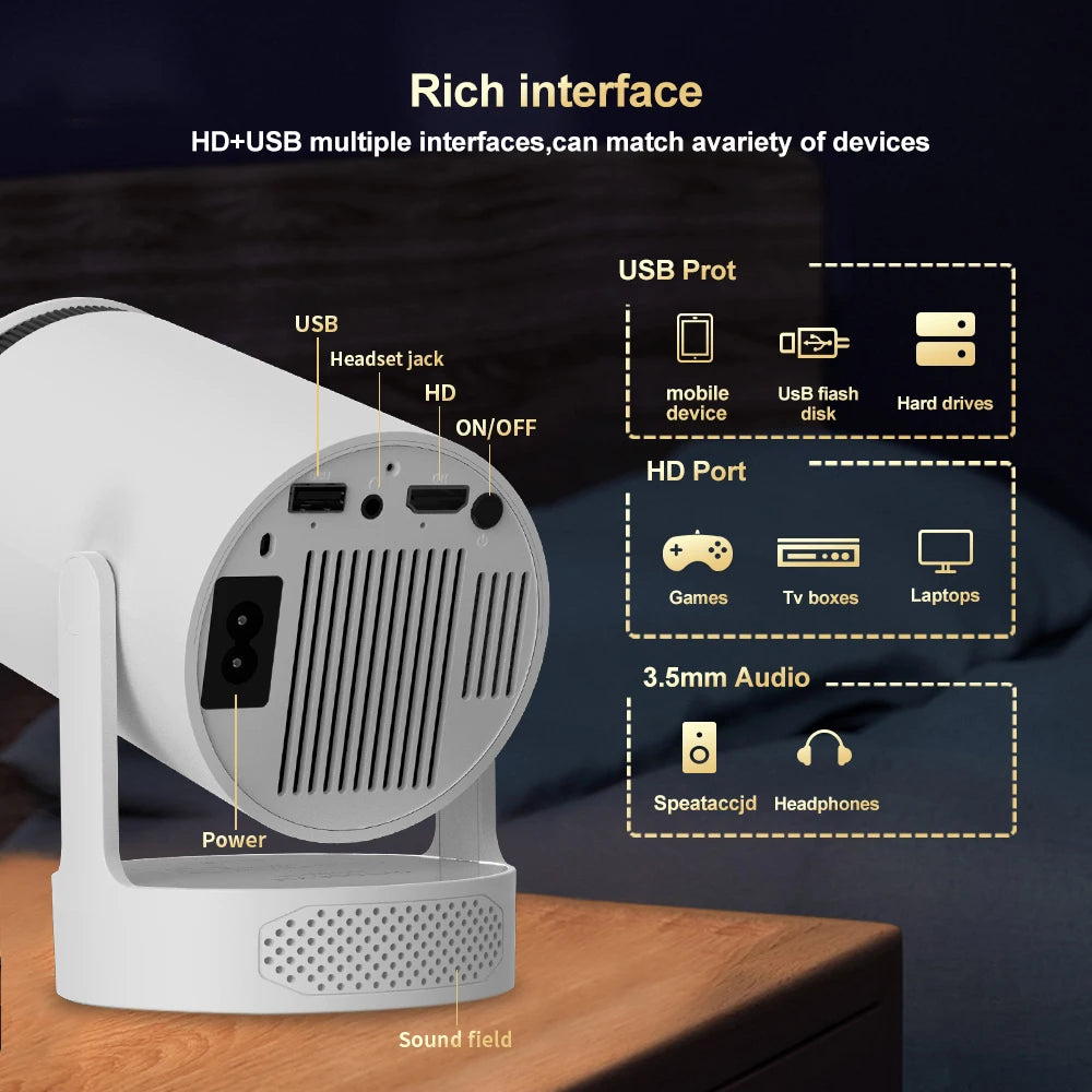 TFV 4K AndroidProjector