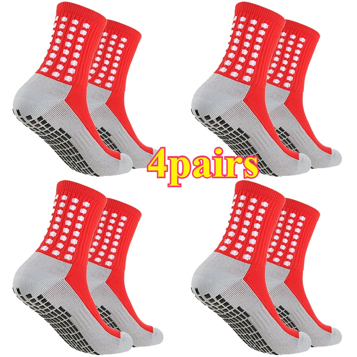 TFV Grip Socks (4 Pairs)